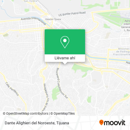 C mo llegar a Dante Alighieri del Noroeste en Tijuana en Autob s