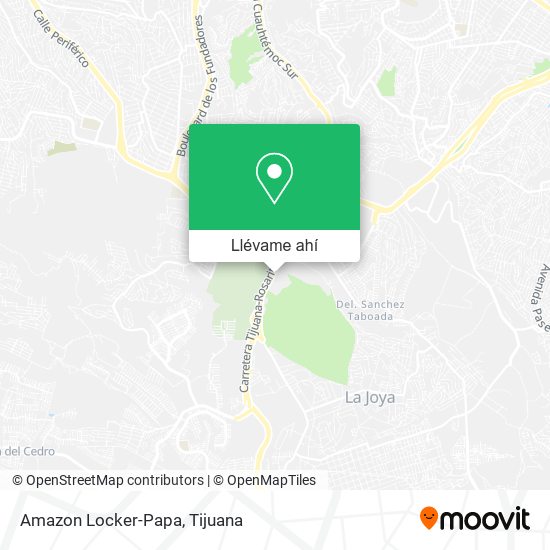 Mapa de Amazon Locker-Papa