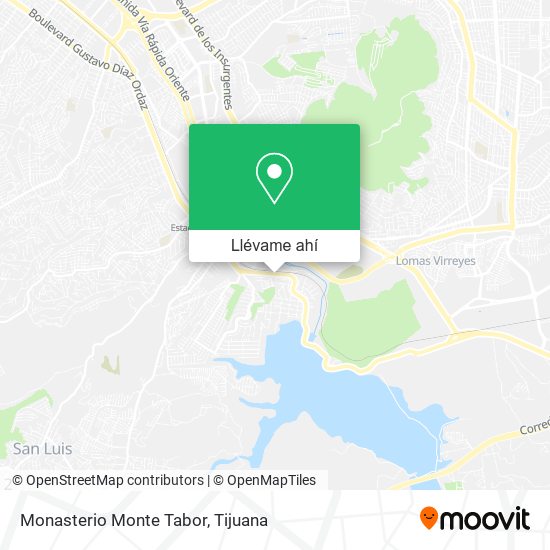 Mapa de Monasterio Monte Tabor