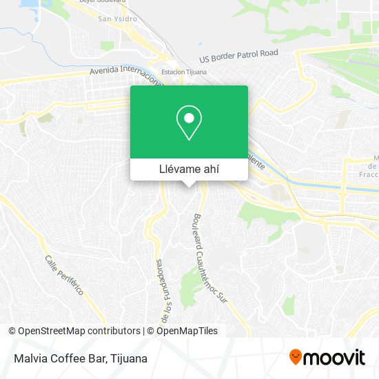 Mapa de Malvia Coffee Bar