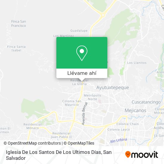 Mapa de Iglesia De Los Santos De Los Ultimos Días