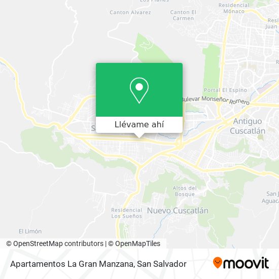 Mapa de Apartamentos La Gran Manzana