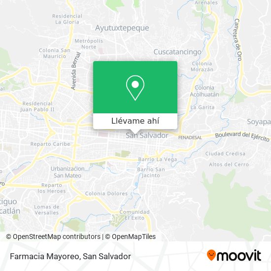 Mapa de Farmacia Mayoreo