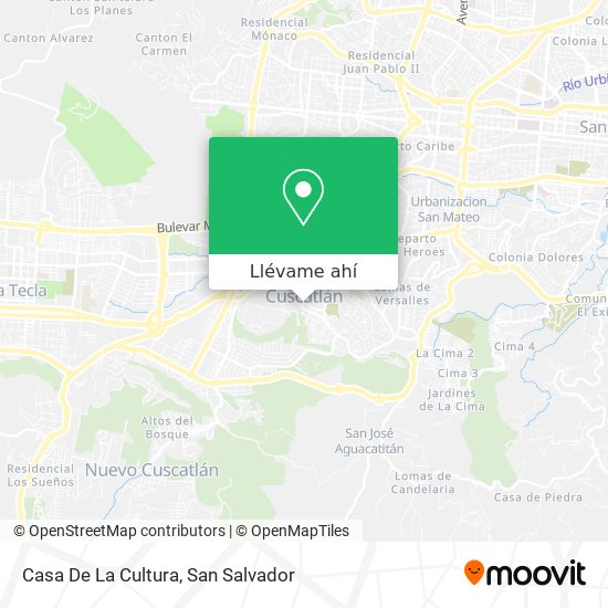 Mapa de Casa De La Cultura