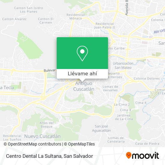 Mapa de Centro Dental La Sultana