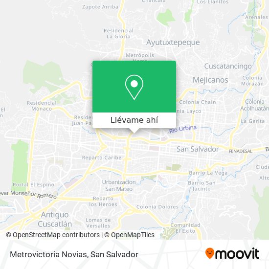 Mapa de Metrovictoria Novias