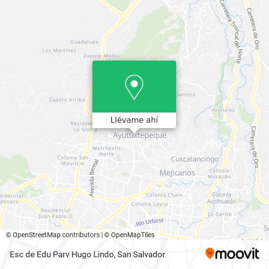 Mapa de Esc de Edu Parv Hugo Lindo