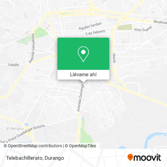 Mapa de Telebachillerato