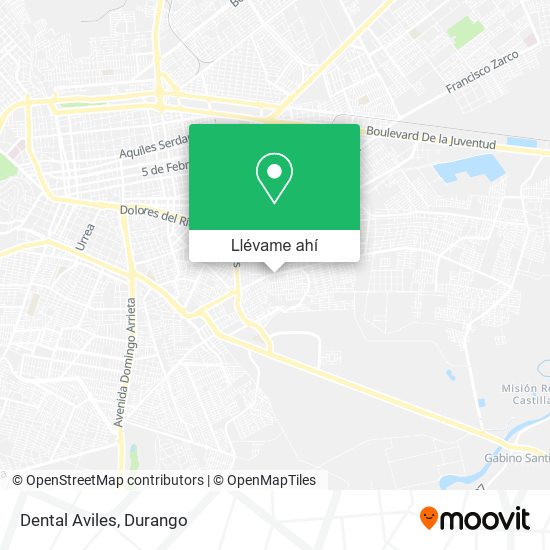 Mapa de Dental Aviles