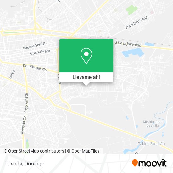 Mapa de Tienda