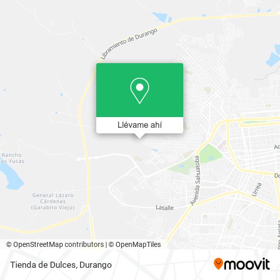 Mapa de Tienda de Dulces