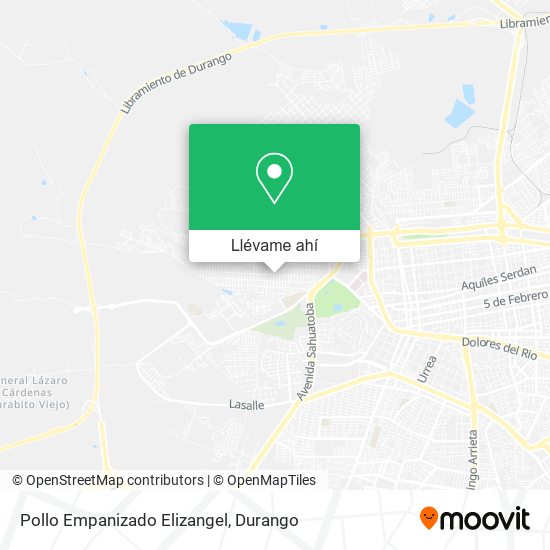 Mapa de Pollo Empanizado Elizangel