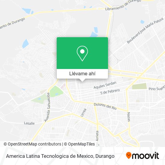 Mapa de America Latina Tecnologica de Mexico