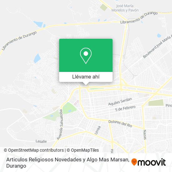 Mapa de Articulos Religiosos Novedades y Algo Mas Marsan