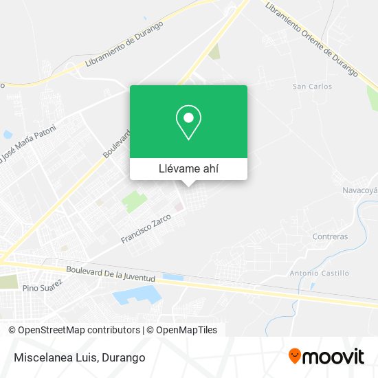 Mapa de Miscelanea Luis