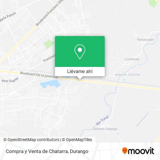 Mapa de Compra y Venta de Chatarra