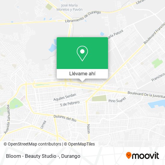 Mapa de Bloom - Beauty Studio -