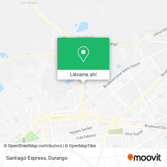 Mapa de Santiago Express