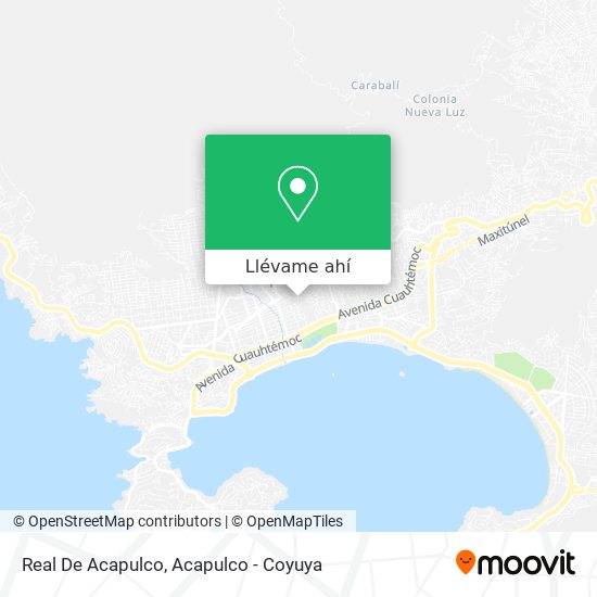 Mapa de Real De Acapulco