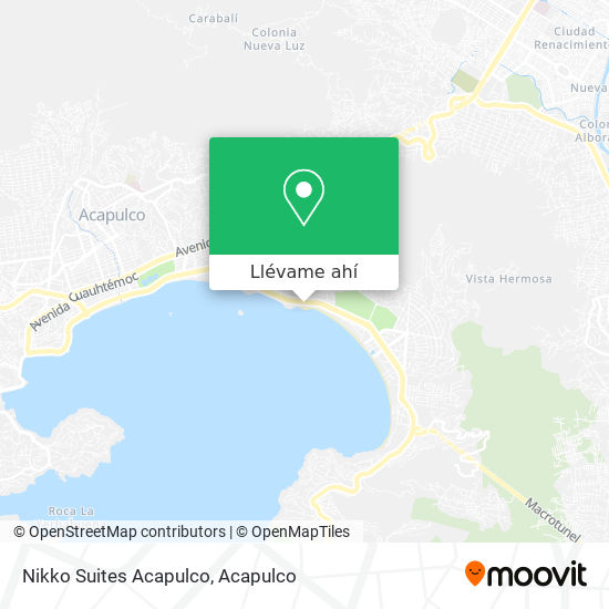 Mapa de Nikko Suites Acapulco