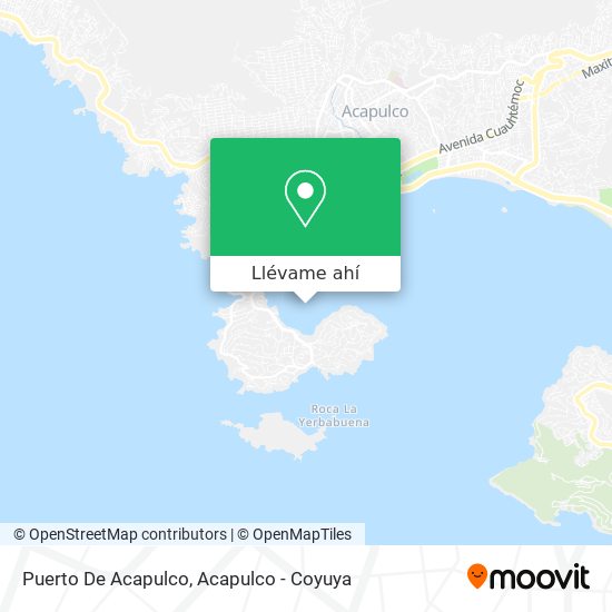Mapa de Puerto De Acapulco