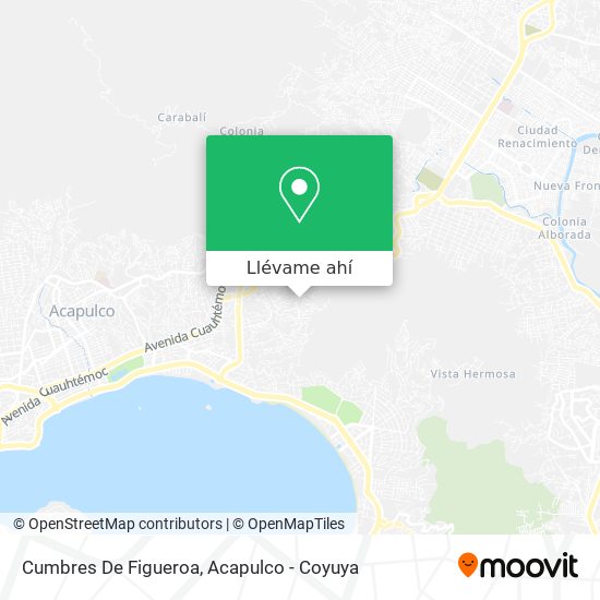Mapa de Cumbres De Figueroa