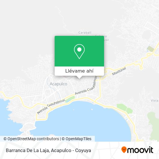 Mapa de Barranca De La Laja