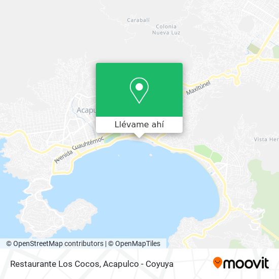 Mapa de Restaurante Los Cocos