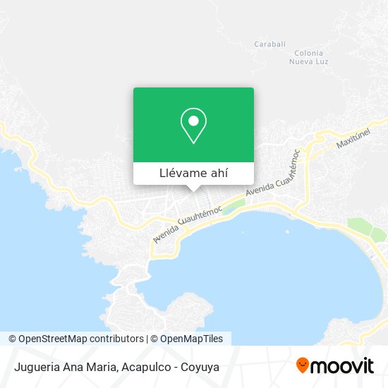 Mapa de Jugueria Ana Maria
