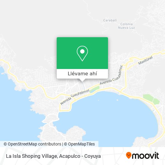Mapa de La Isla Shoping Village