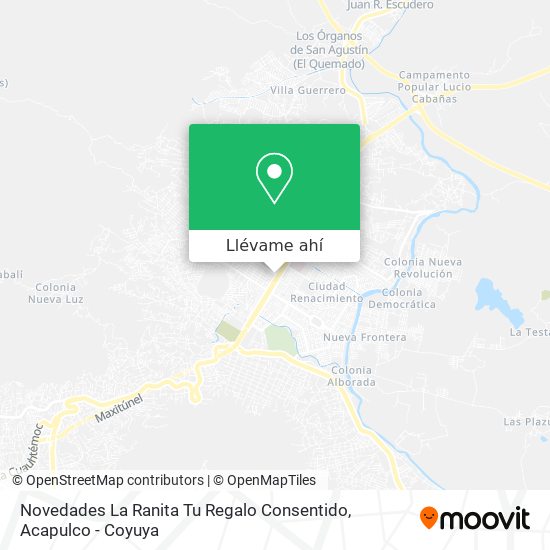 Mapa de Novedades La Ranita Tu Regalo Consentido