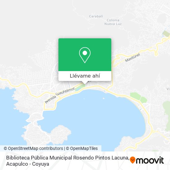 Mapa de Biblioteca Pública Municipal Rosendo Pintos Lacuna