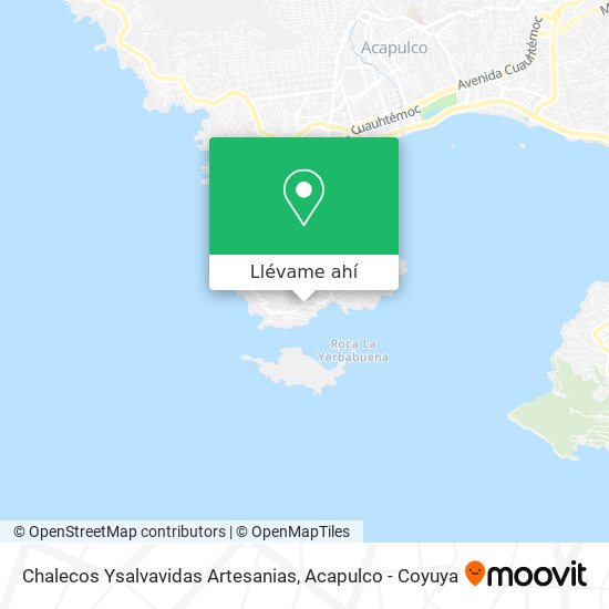 Mapa de Chalecos Ysalvavidas Artesanias