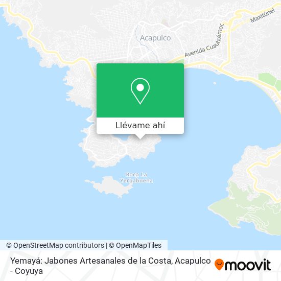 Mapa de Yemayá: Jabones Artesanales de la Costa