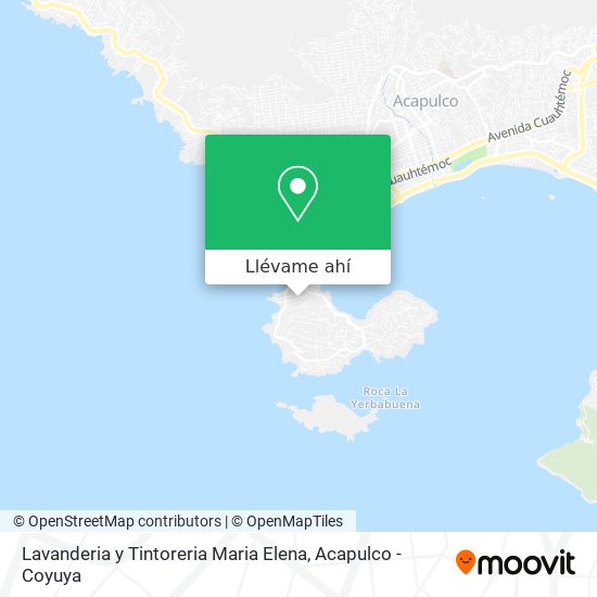Mapa de Lavanderia y Tintoreria Maria Elena