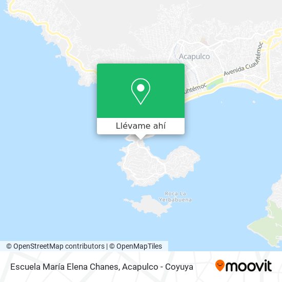 Mapa de Escuela María Elena Chanes