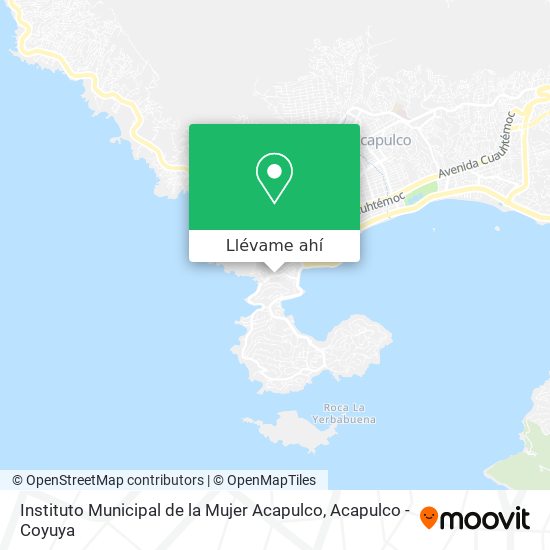 Mapa de Instituto Municipal de la Mujer Acapulco