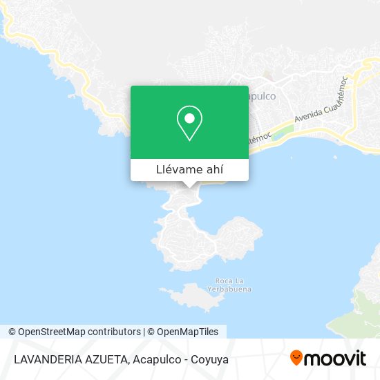 Mapa de LAVANDERIA AZUETA