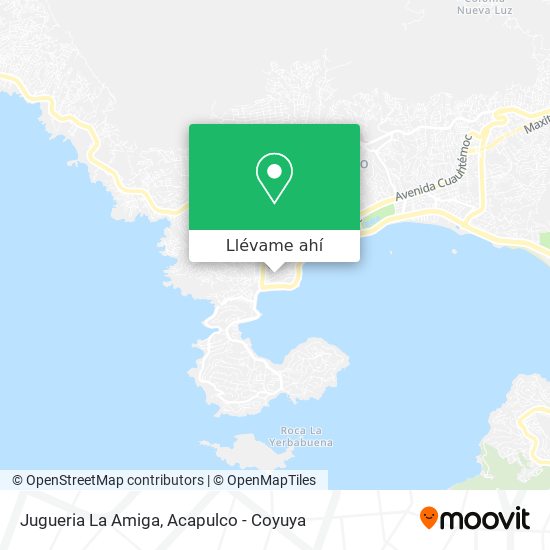 Mapa de Jugueria La Amiga