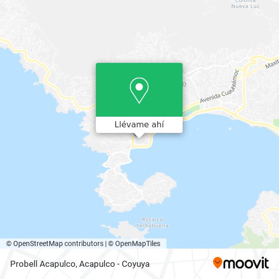 Mapa de Probell Acapulco