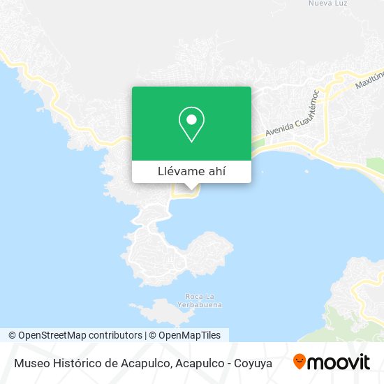 Mapa de Museo Histórico de Acapulco