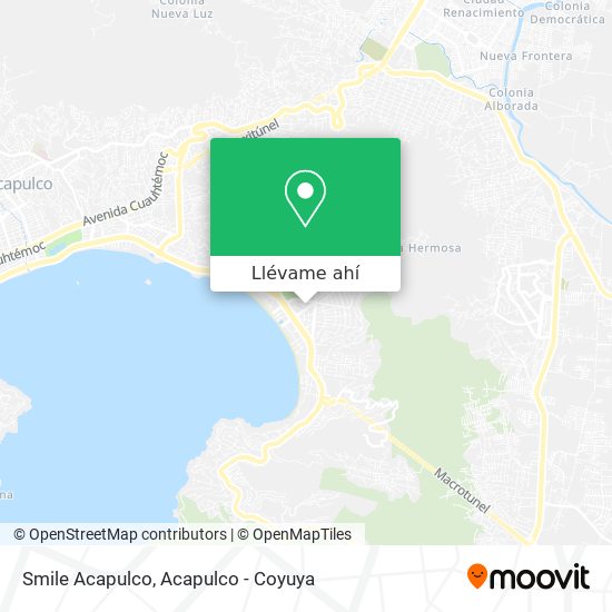 Mapa de Smile Acapulco