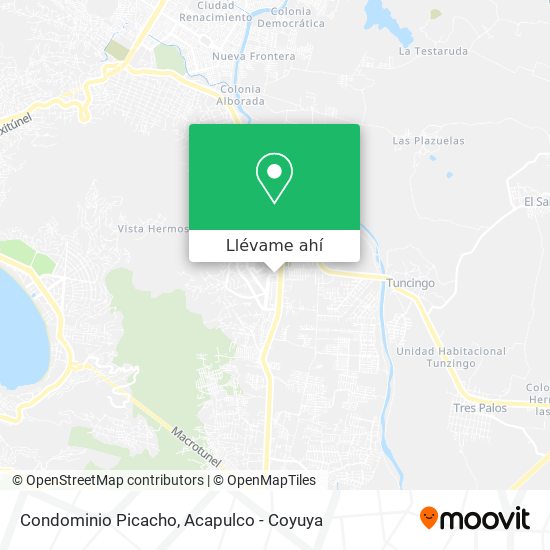 Mapa de Condominio Picacho