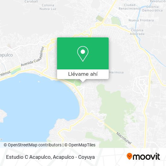 Mapa de Estudio C Acapulco