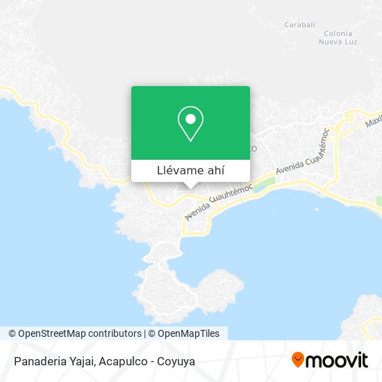 Mapa de Panaderia Yajai