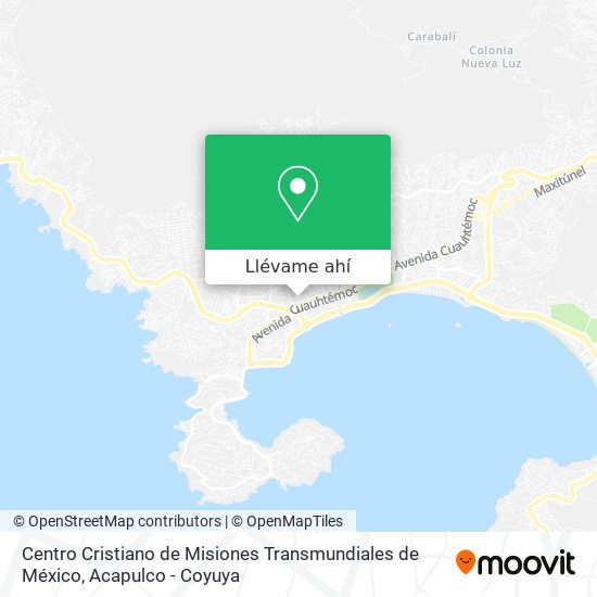 Mapa de Centro Cristiano de Misiones Transmundiales de México