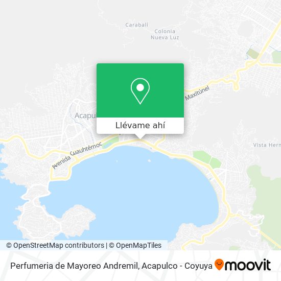 Mapa de Perfumeria de Mayoreo Andremil