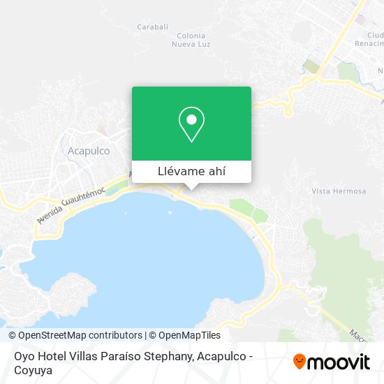 Mapa de Oyo Hotel Villas Paraíso Stephany