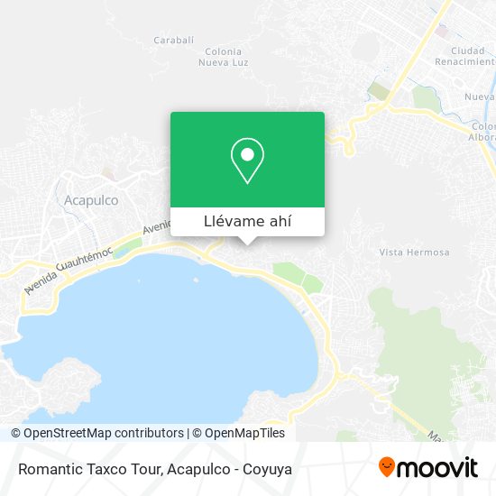 Mapa de Romantic Taxco Tour