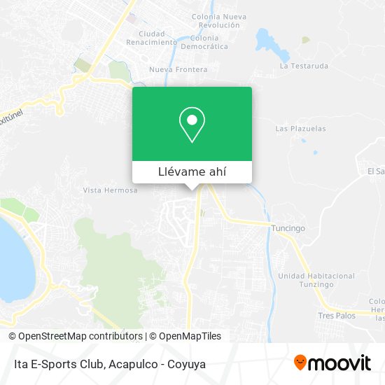 Mapa de Ita E-Sports Club